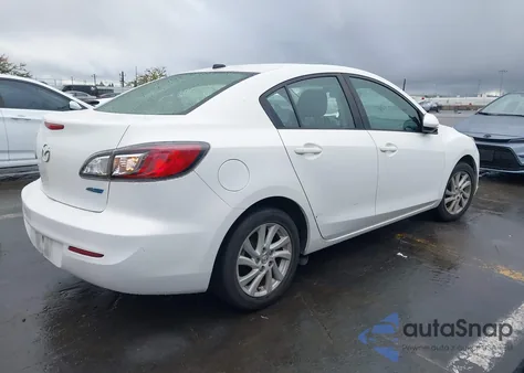 2012 Mazda Mazda3 I Grand Touring z USA, uszkodzony, nr VIN JM1BL1W86C1654759